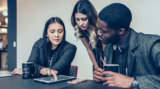 Diverse People in Modern Office