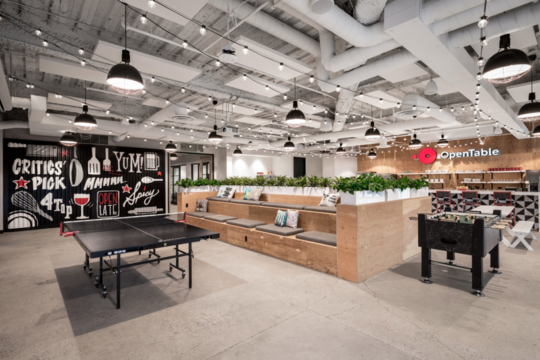 OpenTable's Denver Office