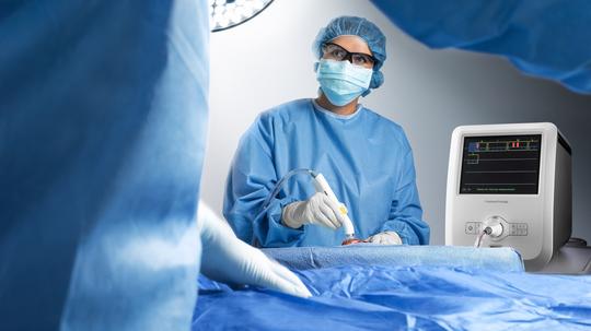 Marginprobe Lumpectomy surgery operation room