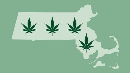 Massachussetts State Marijuana Map