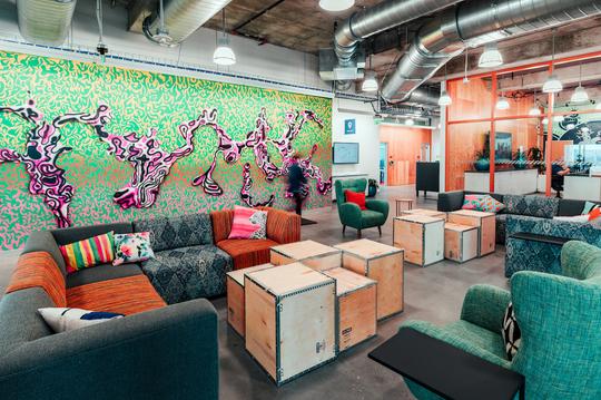 Facebook's Downtown Austin Office 2019 (All photos courtesy of Facebook)