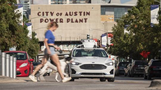 Ford and Argo AI Self-Driving Vehicle