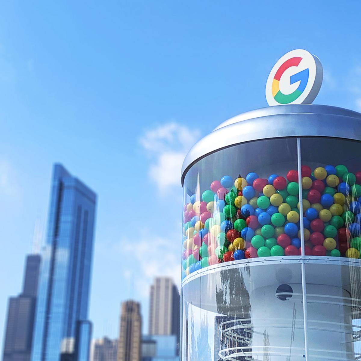 Chicago Inno - Google Is Bringing a Giant Gumball Machine to Maggie ...