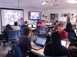 Students at Phoenix Coding Academy Participating in Indigo