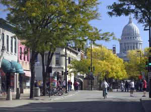 State Street Pedestrian Mall, Madison, WI