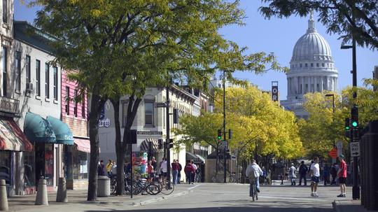 State Street Pedestrian Mall, Madison, WI