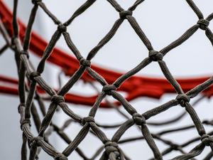 Close-Up Of Basketball Hoop Against Sky