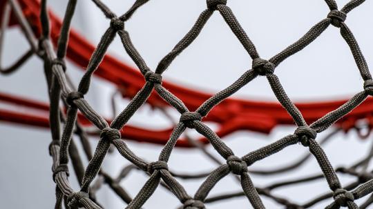 Close-Up Of Basketball Hoop Against Sky