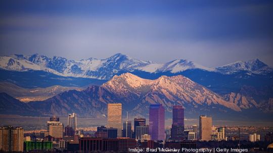 Denver and the Flatirons