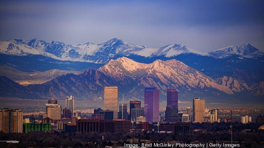 Denver and the Flatirons