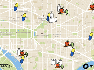 OurStreets Supplies Map