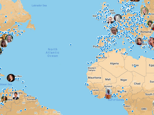 PenPal Schools Map