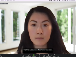Rev Captions in Zoom