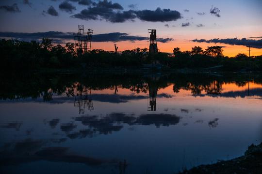 The Forge Quarry Sunset