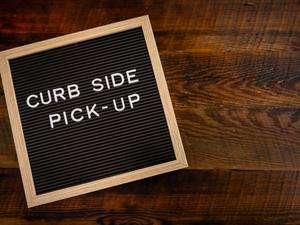 Curb Side Pick Up Copy Space