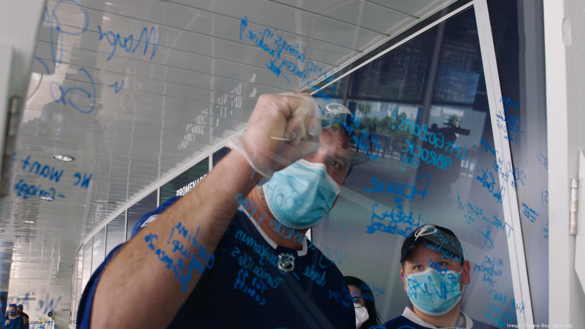 Tampa Bay Lightning glass arrives in Toronto Tampa Bay Business Journal