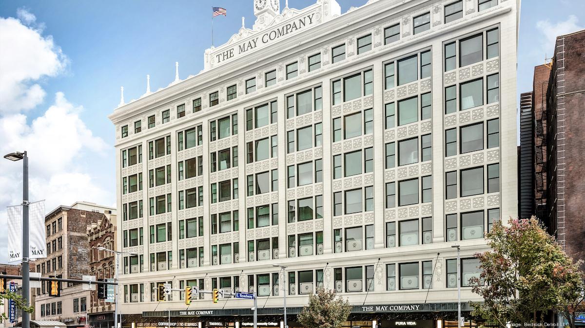 Retail units, apartments at restored May Co. building hit market