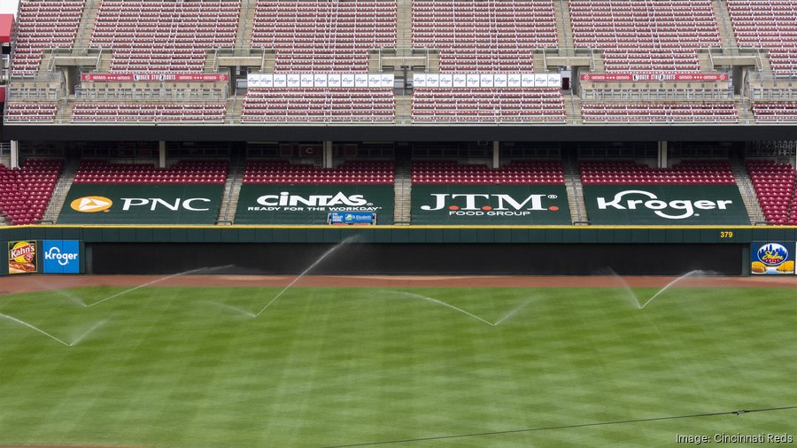 Cincinnati Reds, Great American add signs at ballpark - Cincinnati Business  Courier