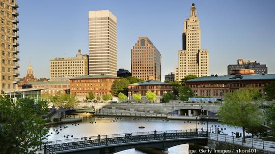 Providence Rhode Island Skyline