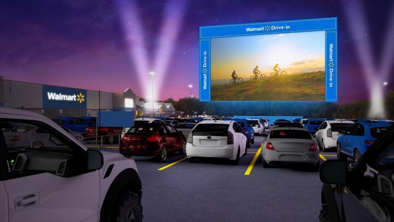 Walmart announces parking lot drive-in movie dates ...
