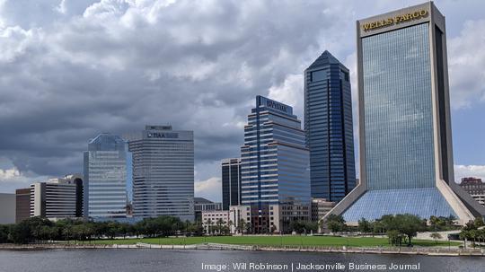 Downtown Jacksonville urban core the Landing