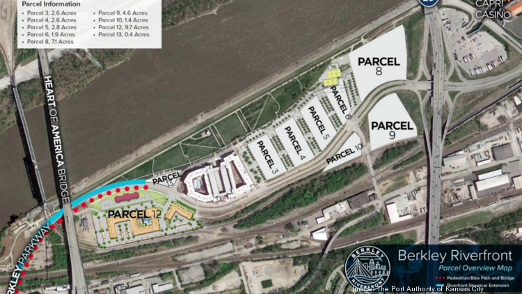 Kansas City Parcel Map Pandemic Claims Port Kc's Plan For Two Towers At Berkley Riverfront - Kansas  City Business Journal