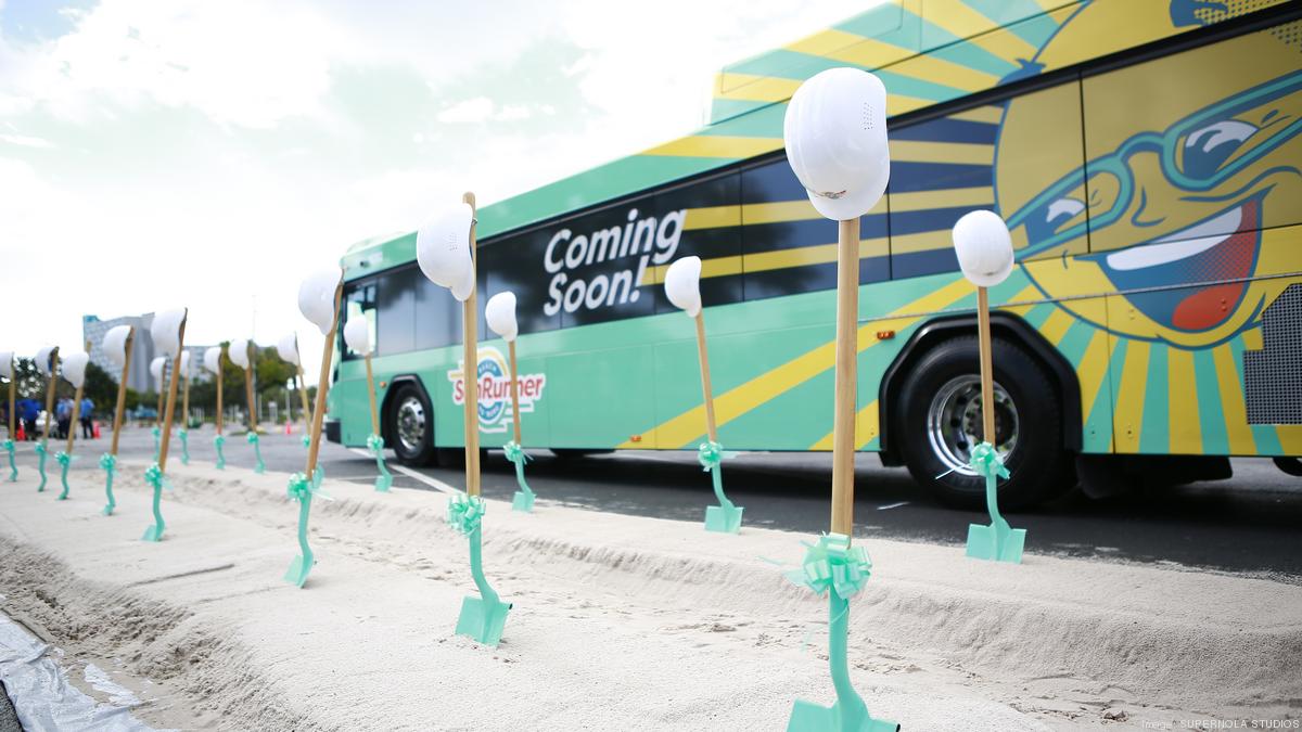 Pinellas County Bus Rapid Transit Station Groundbreaking Tampa Bay Business Journal