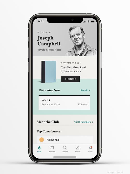 Literati book club app