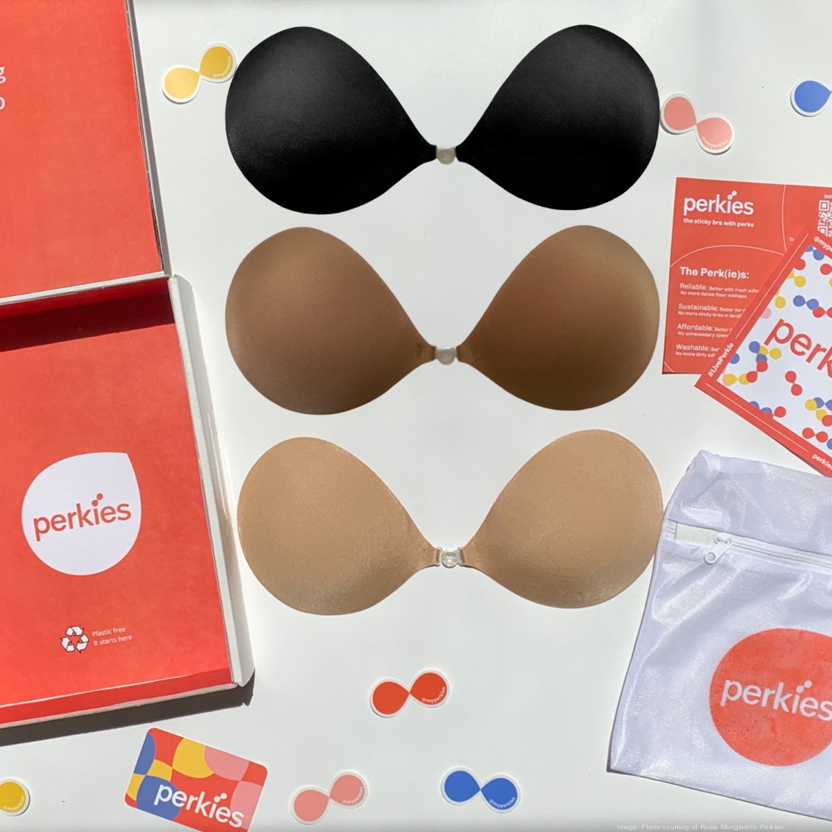 Rhode Island Inno - Perkies launches pre-orders for stick-on bra