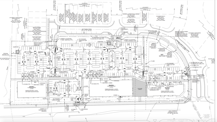 Three-building office plaza in the works for Holly Springs - Triangle ...