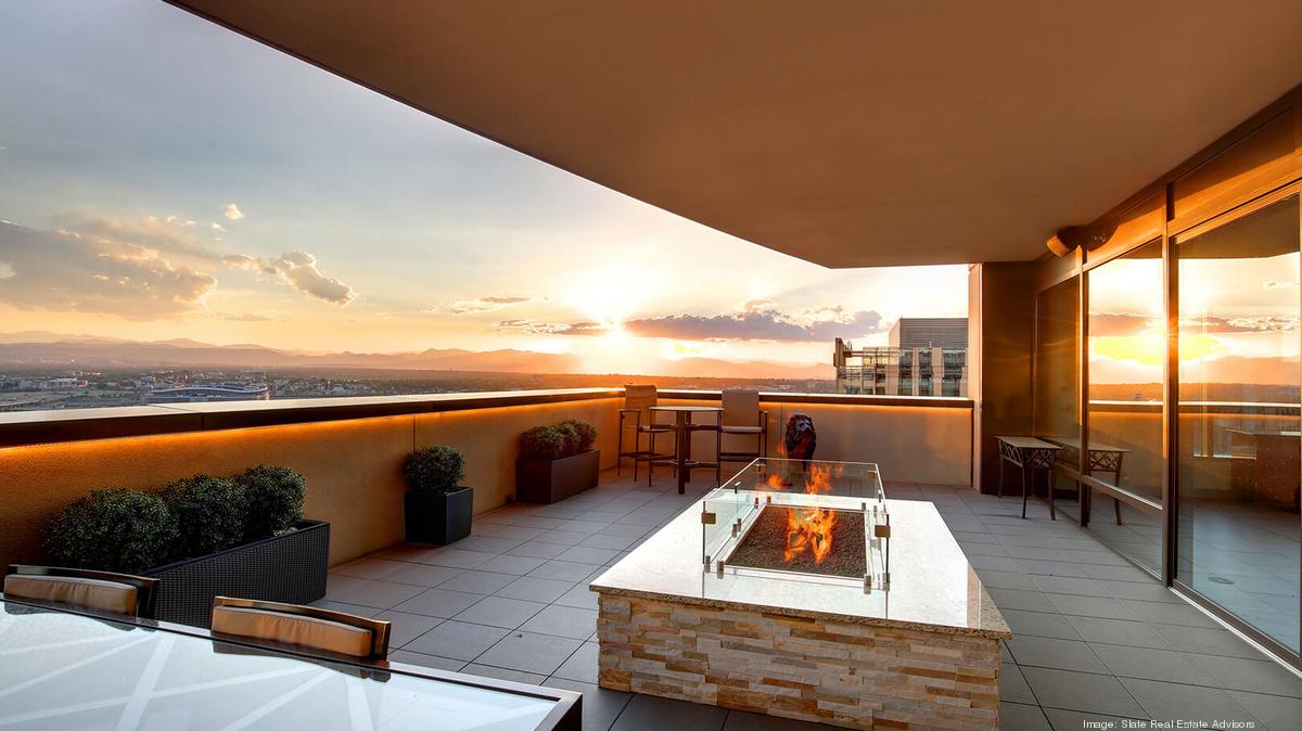 Condo with 1,200 SF of patio space above Denver's Four Seasons Hotel