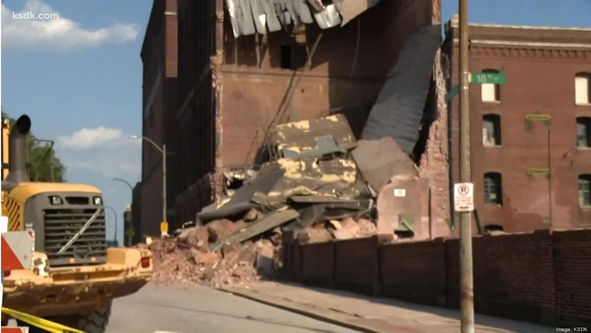Lemp Brewery partially collapses; hundreds of bikes destroyed - St. Louis Business Journal