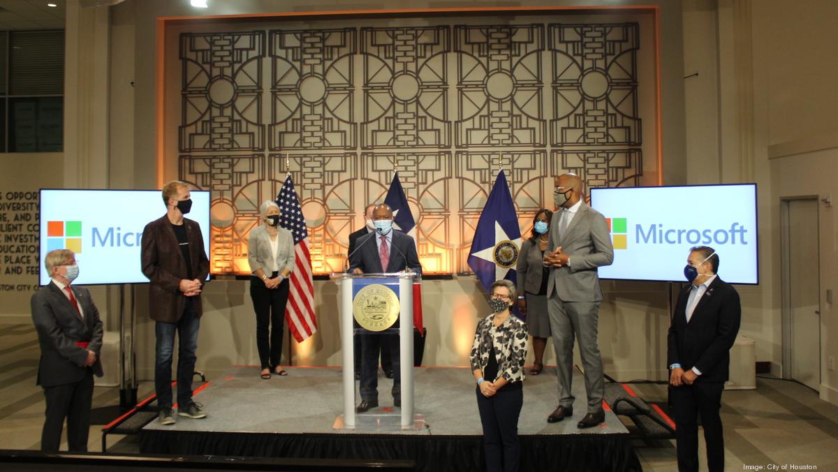 Microsoft, Houston launch Accelerate program to expand tech training