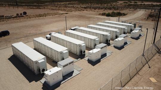 Key Capture - Powin Texas battery energy storage