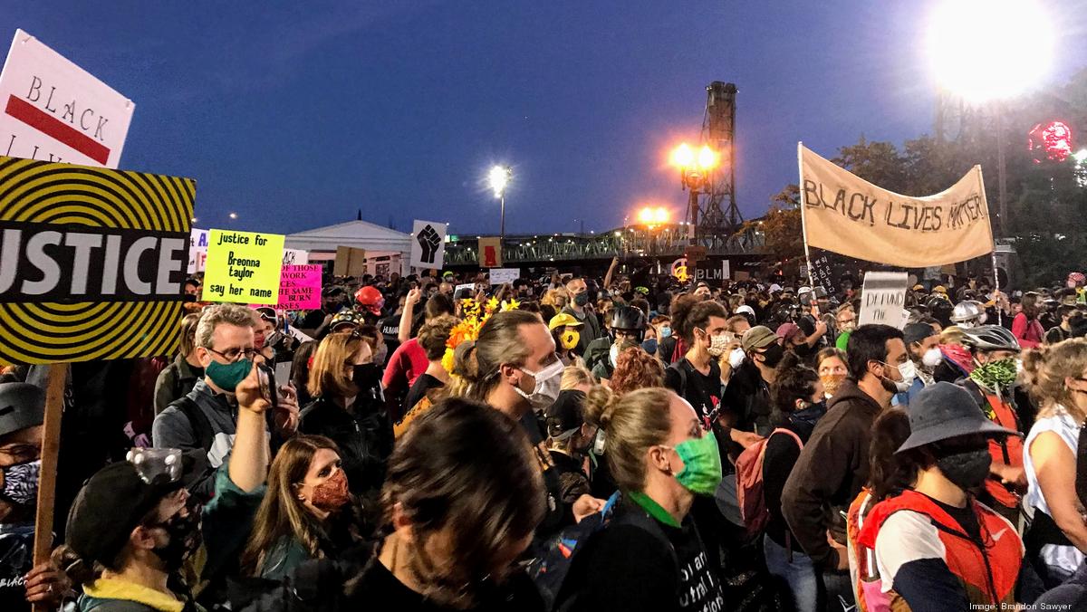 Black Lives Matter to Portlandarea businesses (Infographic) according