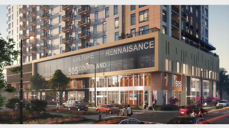 The project will add 284 apartment to the SONO district of Atlanta, an area between Midtown and downtown that includes the Emory University hospital campus.