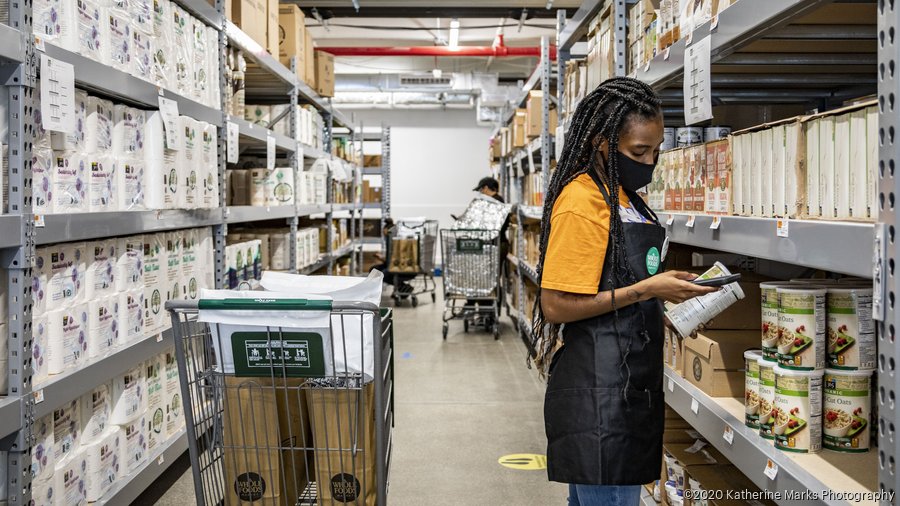 is testing a new grocery delivery setup in Columbus