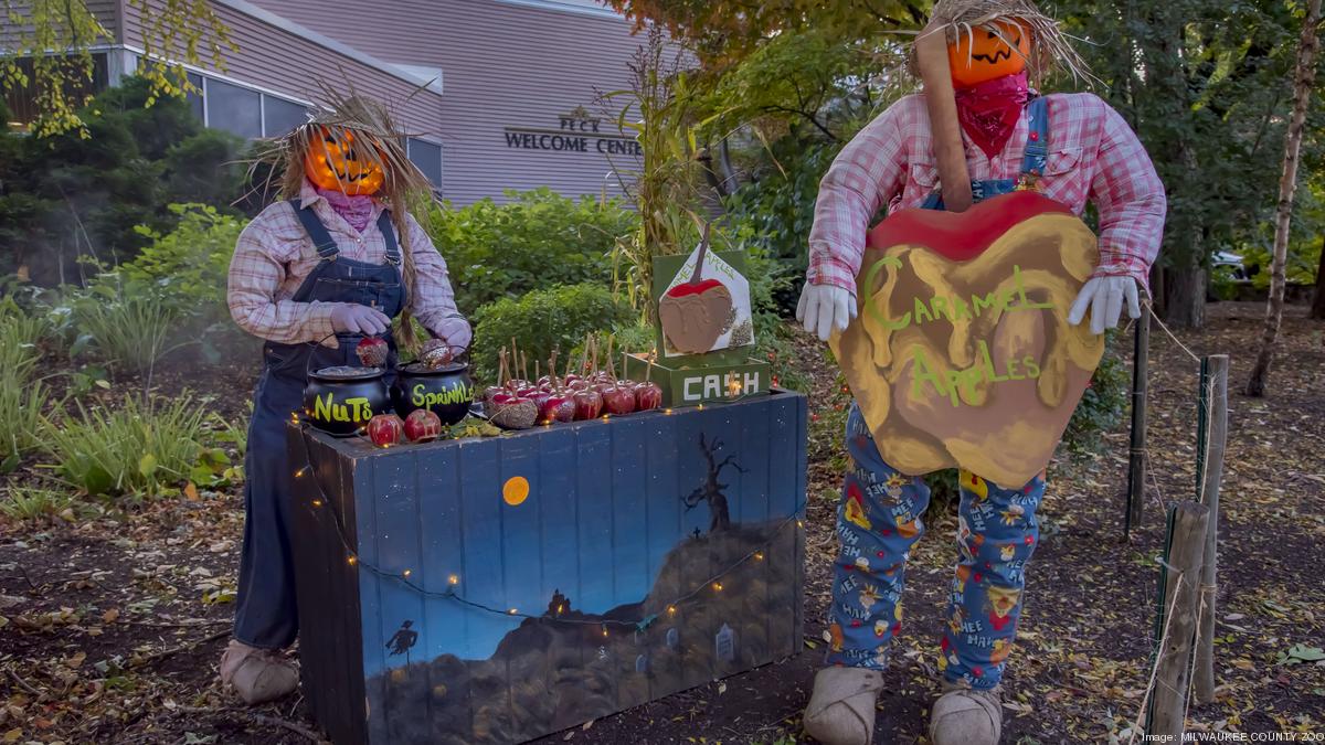 Milwaukee County Zoo vehicles onto the grounds for Boo at the