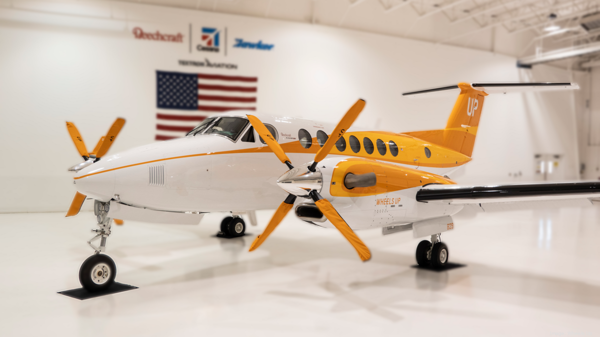 Textron Aviation rolls out special King Air for Wheels Up initiative to