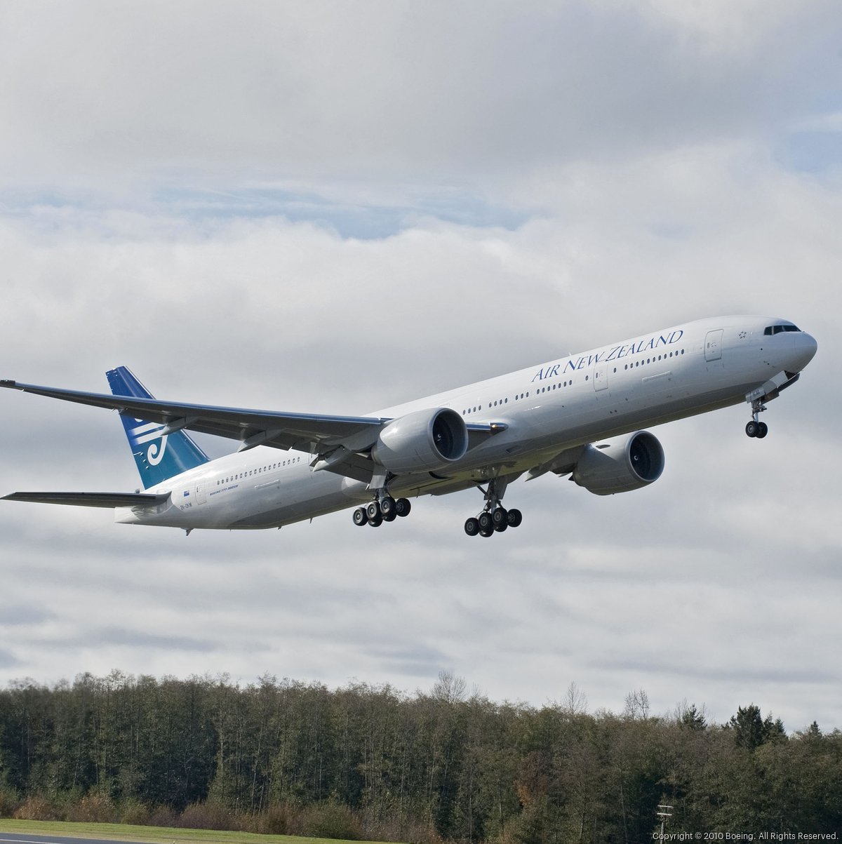 Boeing fleet of 777 jets operated by Air New Zealand