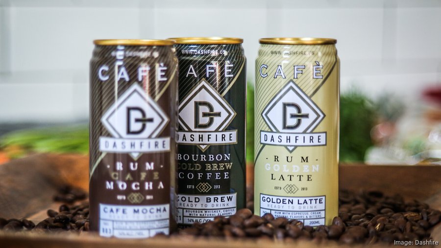 Microdistillery rolls out line of Cafe Dashfire canned hard coffees