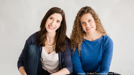 United Counseling and Wellness co-founders Jen Labanowski (left) and Shelly Smith (right)