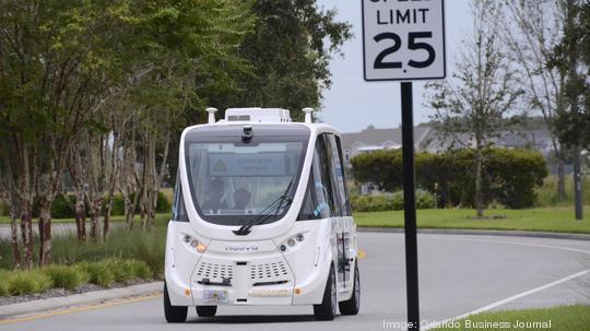 self-driving shuttle