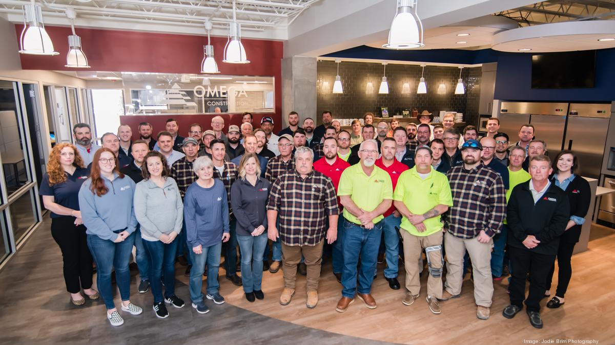 Best Places to Work 2020 Omega Construction Triad Business Journal