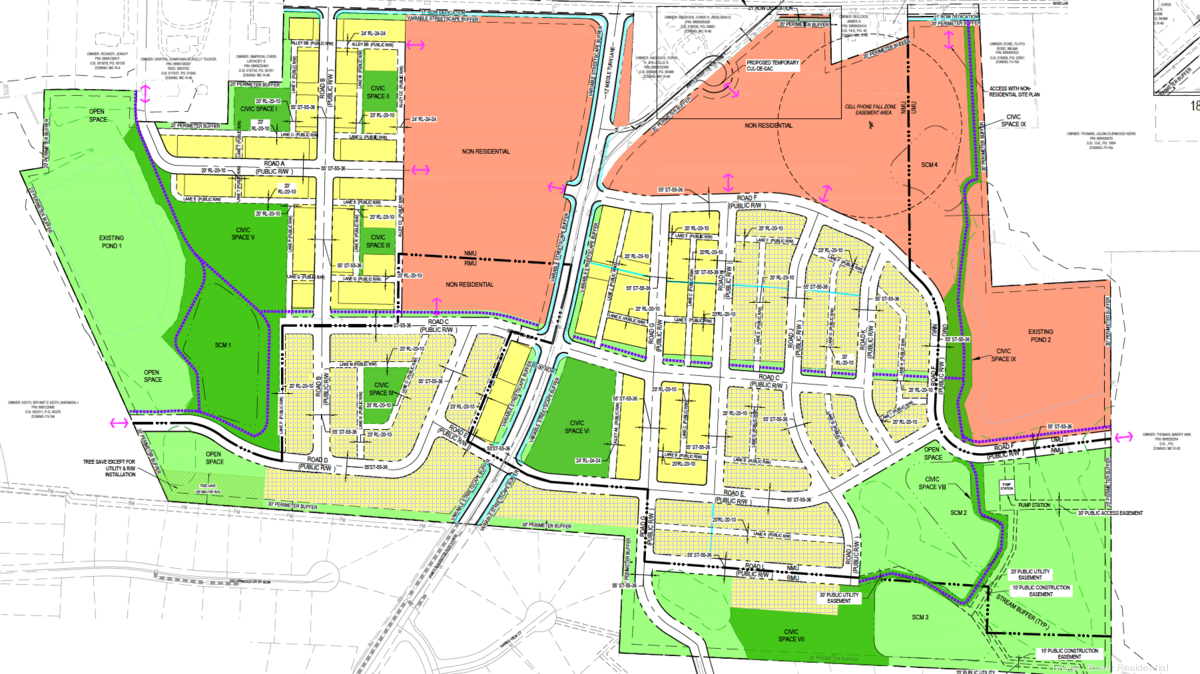 Baker Residential plots 400 homes in Fuquay-Varina - Triangle Business ...