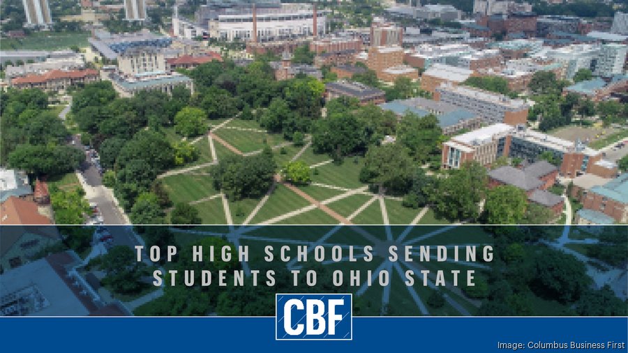 Ohio State feeder schools These high schools sent the most students in