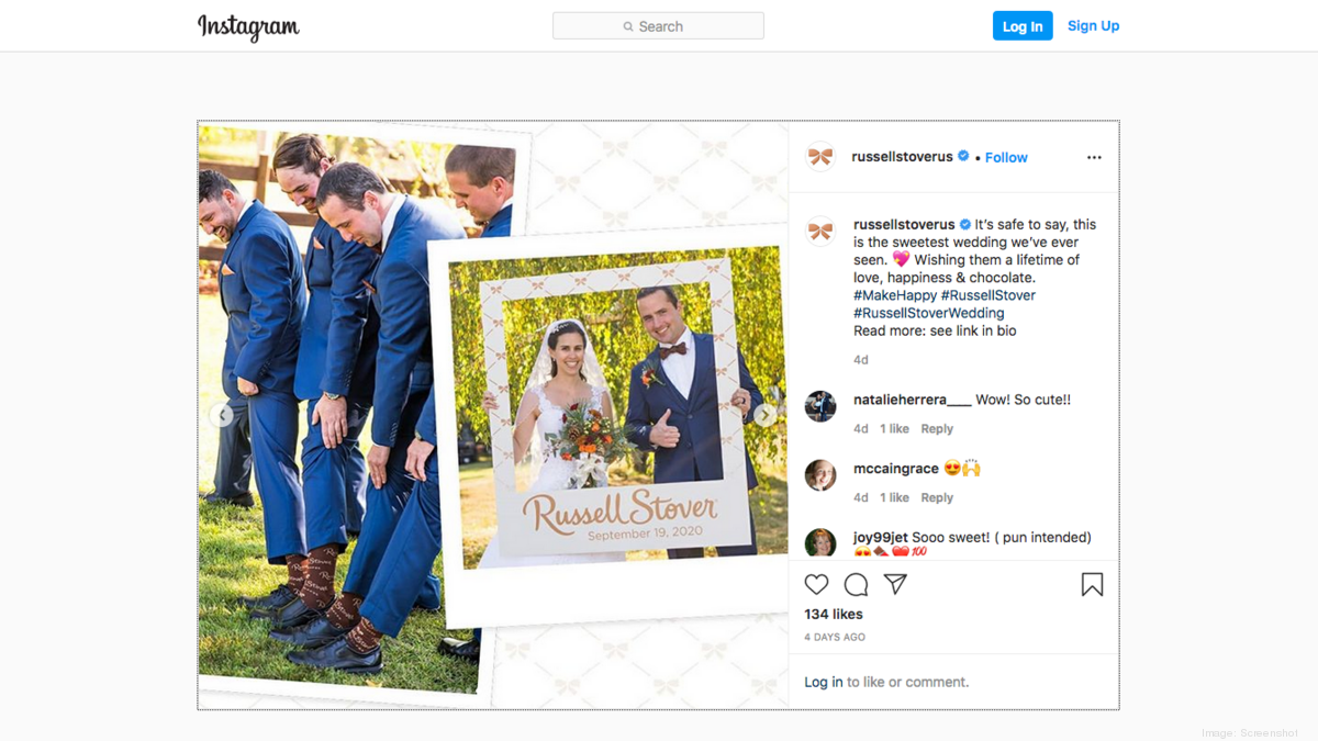 RussellStover wedding gives KC chocolatier a reason to celebrate