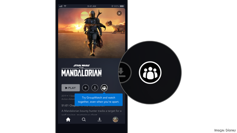 Disney+ launches GroupWatch co-viewing feature - L.A. Business First