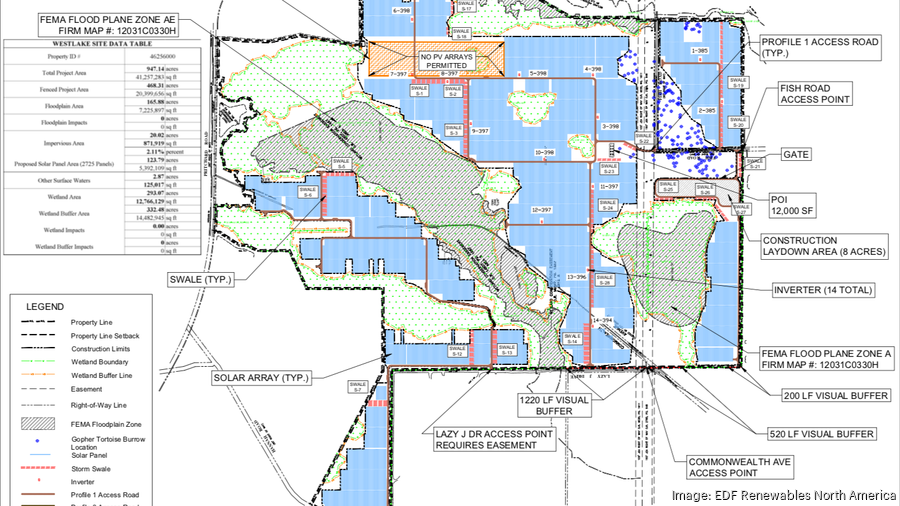 Site plans submitted for approval Tuesday show JEA is moving forward ...