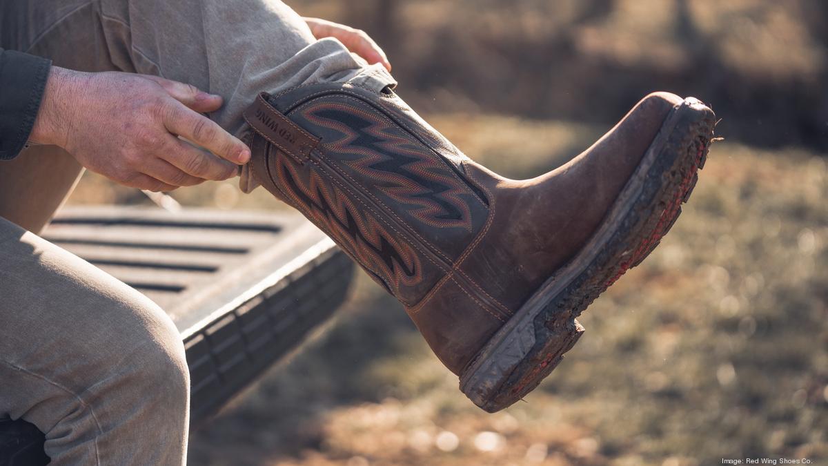 red wing square toe cowboy boots